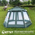 8.7kg green outdoor camping trekking double automatic tent